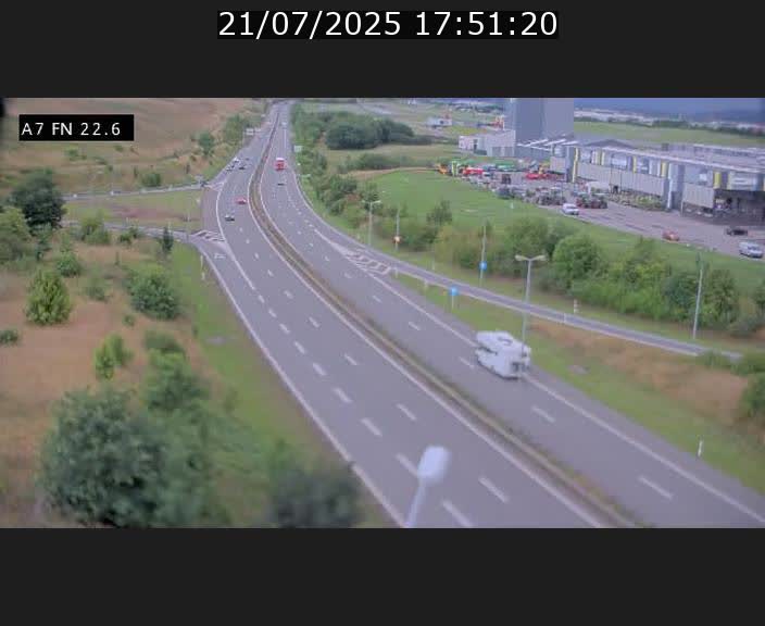 <h2>Caméra trafic Luxembourg - A7, Colmar-berg direction Mersch</h2>
