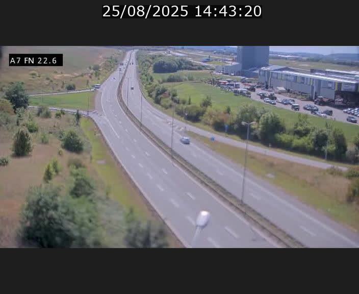 <h2>Caméra trafic Luxembourg - A7, Colmar-berg direction Mersch</h2>