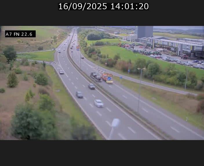 <h2>Caméra trafic Luxembourg - A7, Colmar-berg direction Mersch</h2>