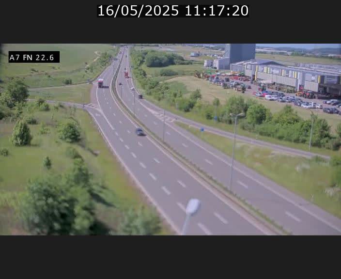 <h2>Caméra trafic Luxembourg - A7, Colmar-berg direction Mersch</h2>