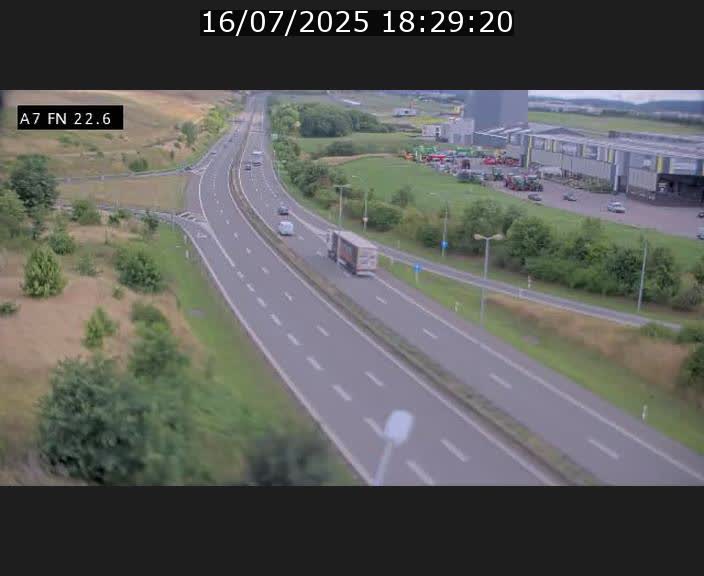 <h2>Caméra trafic Luxembourg - A7, Colmar-berg direction Mersch</h2>