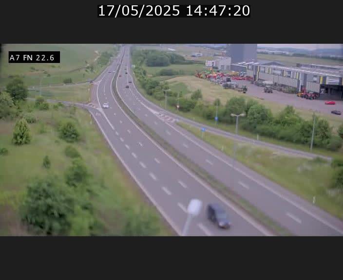 <h2>Caméra trafic Luxembourg - A7, Colmar-berg direction Mersch</h2>