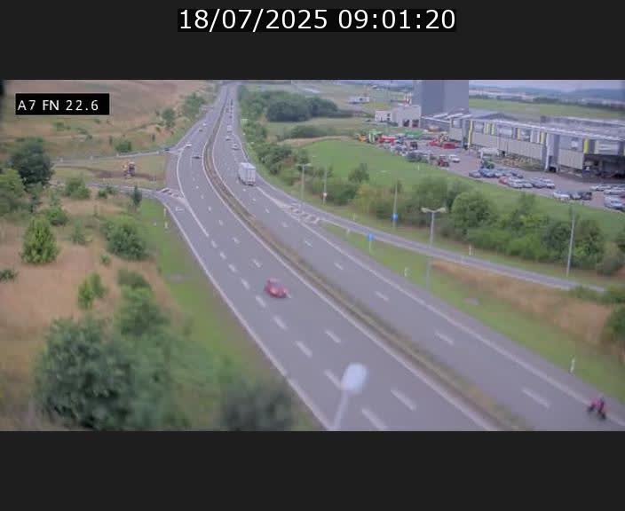 <h2>Caméra trafic Luxembourg - A7, Colmar-berg direction Mersch</h2>