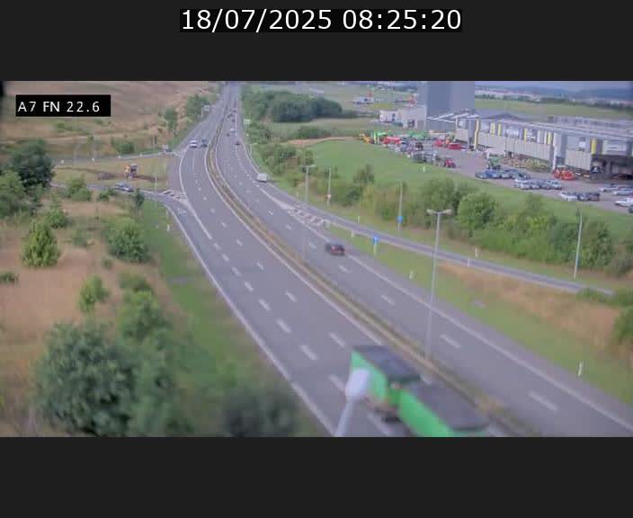 <h2>Caméra trafic Luxembourg - A7, Colmar-berg direction Mersch</h2>