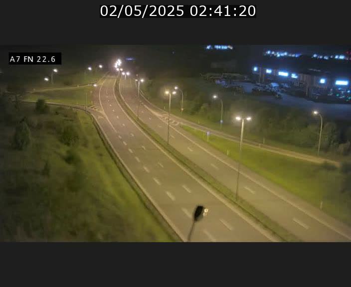 Caméra trafic Luxembourg - A7, Colmar-berg direction Mersch
