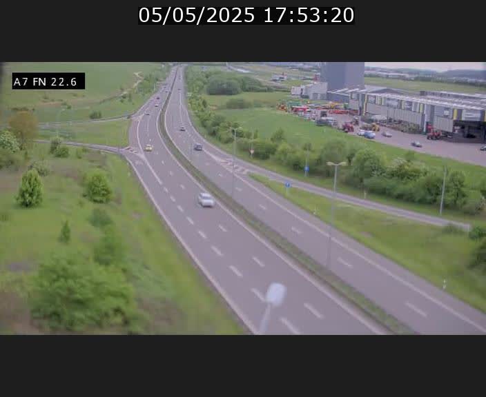 Caméra trafic Luxembourg - A7, Colmar-berg direction Mersch