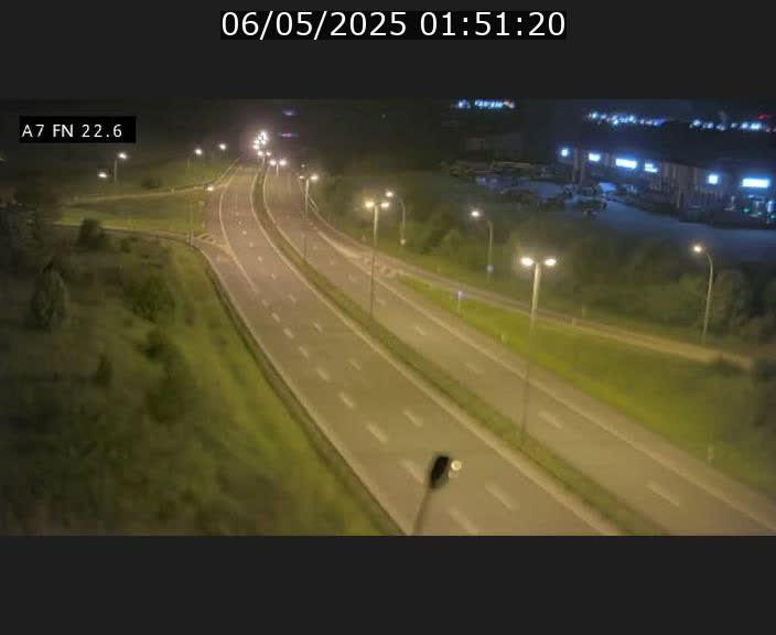 Caméra trafic Luxembourg - A7, Colmar-berg direction Mersch