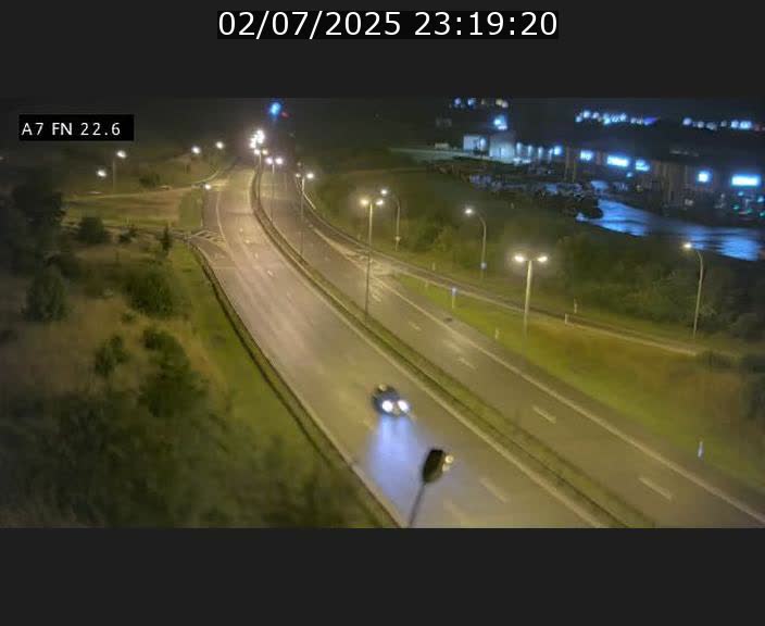 Caméra trafic Luxembourg - A7, Colmar-berg direction Mersch