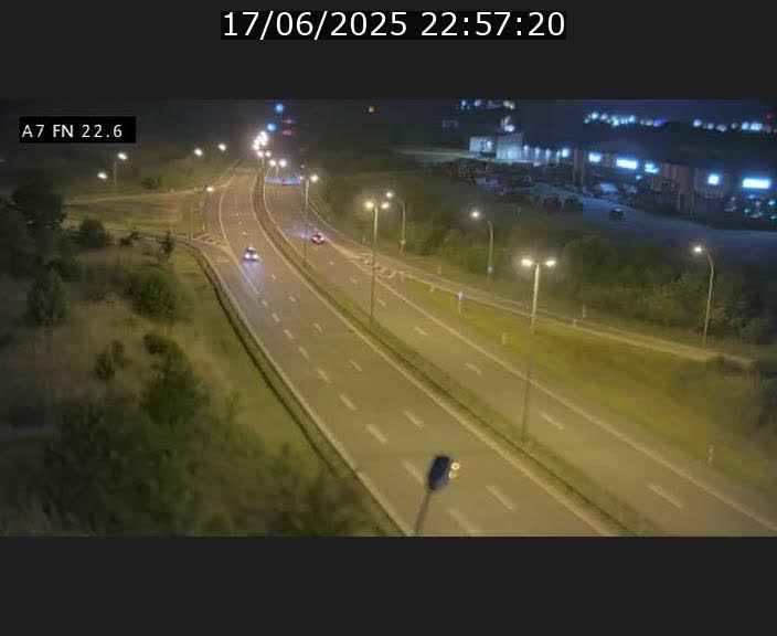 Caméra trafic Luxembourg - A7, Colmar-berg direction Mersch