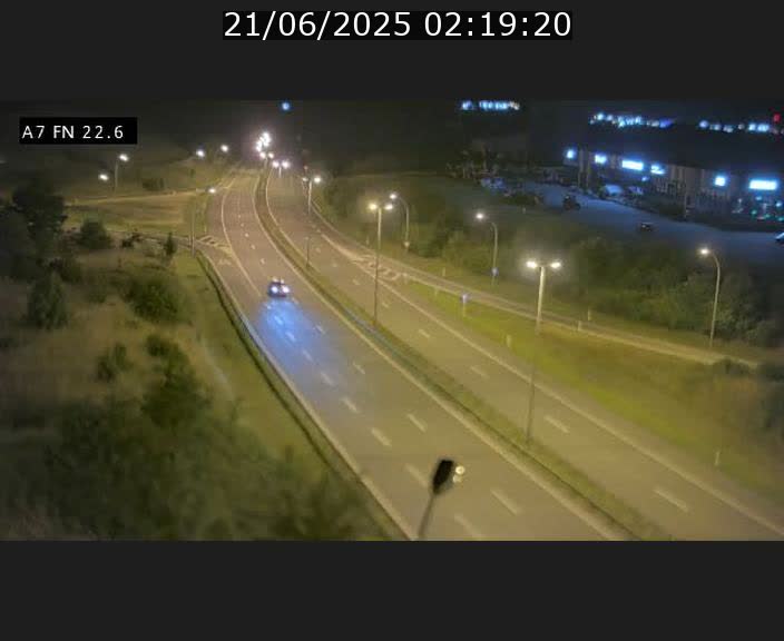 Caméra trafic Luxembourg - A7, Colmar-berg direction Mersch