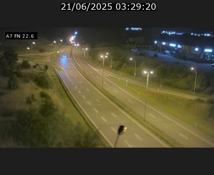 Caméra trafic Luxembourg - A7, Colmar-berg direction Mersch