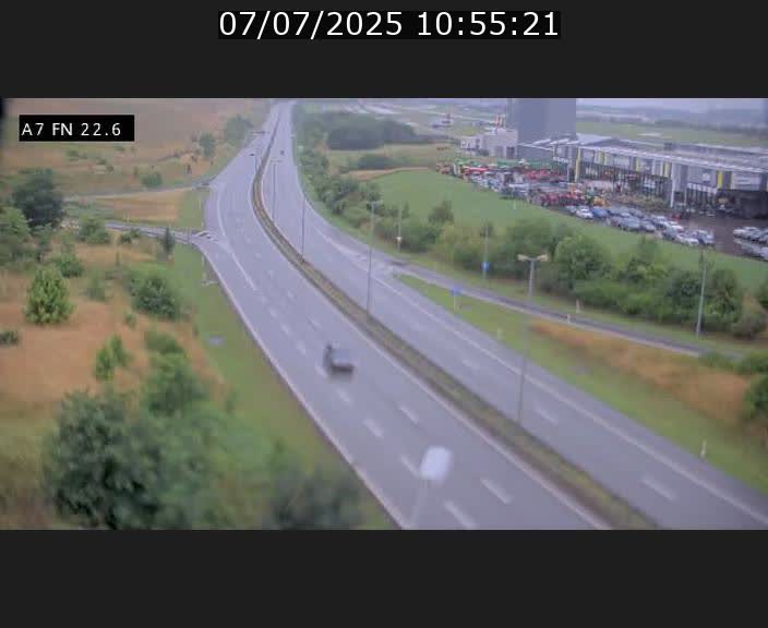Caméra trafic Luxembourg - A7, Colmar-berg direction Mersch