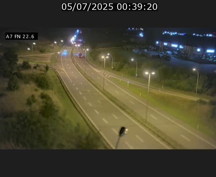 Caméra trafic Luxembourg - A7, Colmar-berg direction Mersch