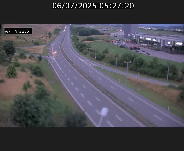 Caméra trafic Luxembourg - A7, Colmar-berg direction Mersch