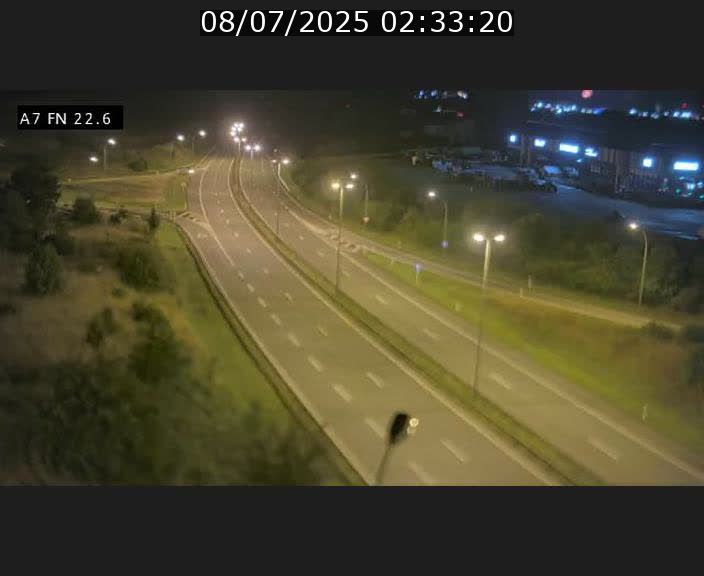 Caméra trafic Luxembourg - A7, Colmar-berg direction Mersch