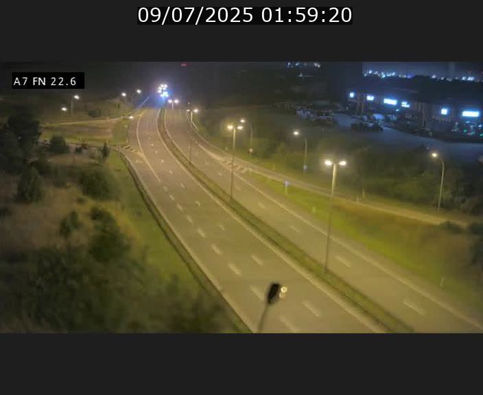 Caméra trafic Luxembourg - A7, Colmar-berg direction Mersch