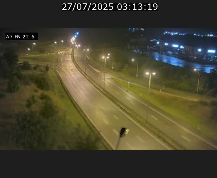 Caméra trafic Luxembourg - A7, Colmar-berg direction Mersch
