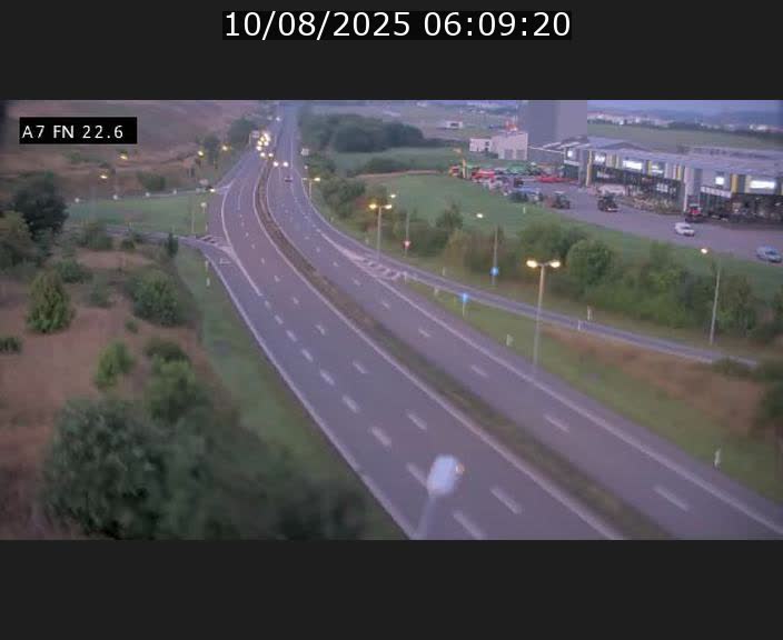 Caméra trafic Luxembourg - A7, Colmar-berg direction Mersch