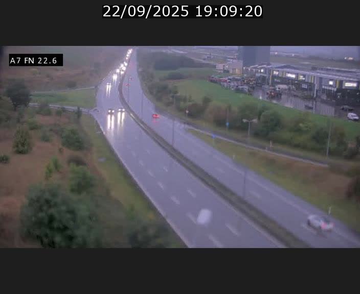 Caméra trafic Luxembourg - A7, Colmar-berg direction Mersch