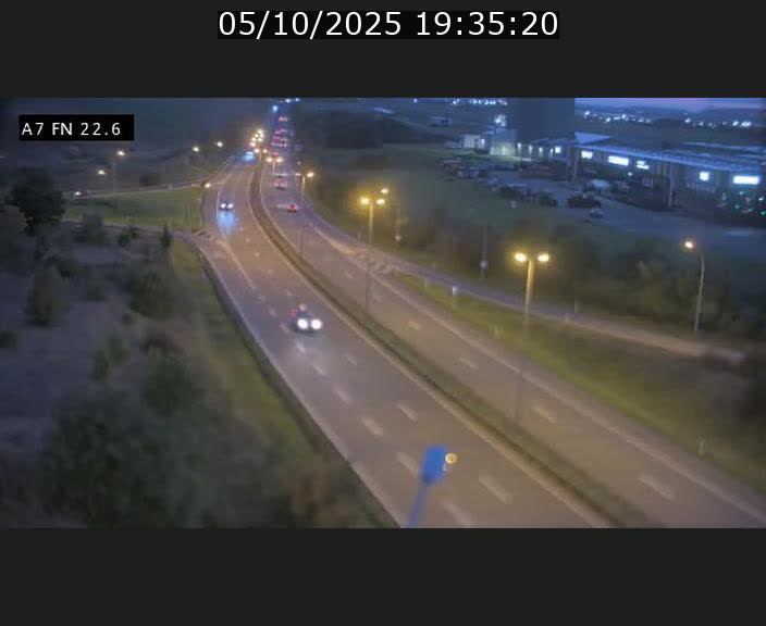 Caméra trafic Luxembourg - A7, Colmar-berg direction Mersch