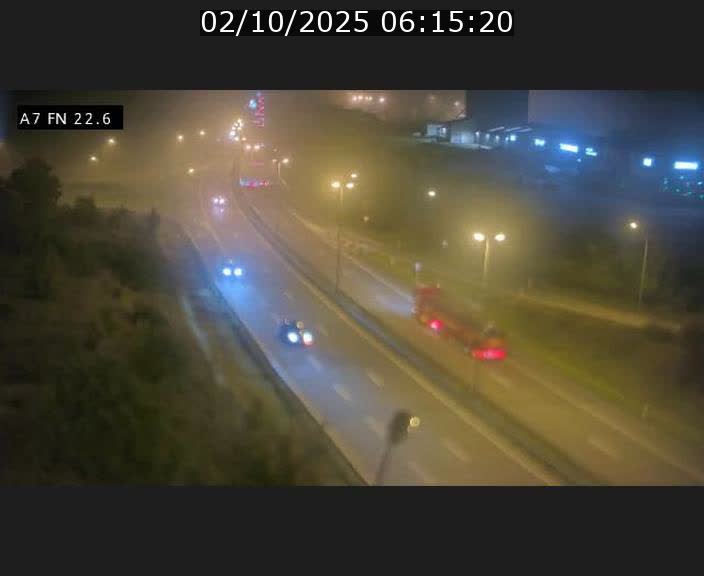 Caméra trafic Luxembourg - A7, Colmar-berg direction Mersch