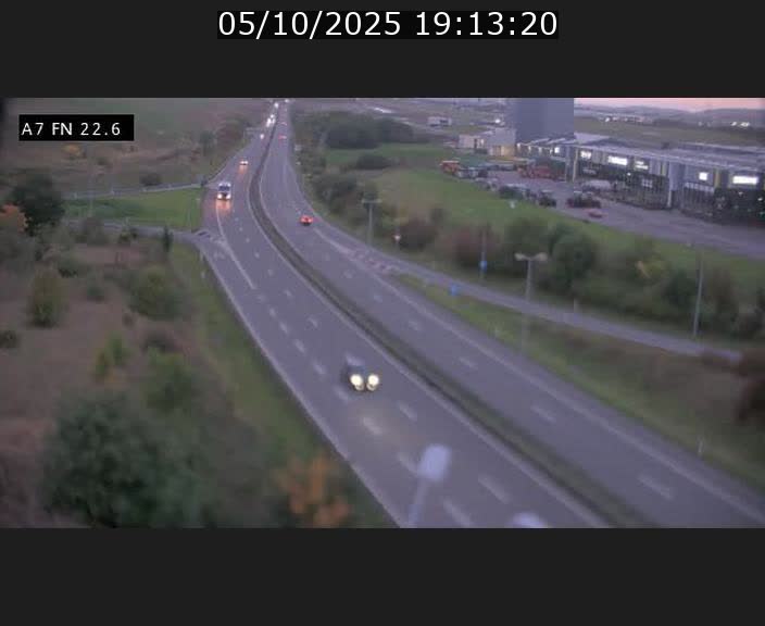 Caméra trafic Luxembourg - A7, Colmar-berg direction Mersch