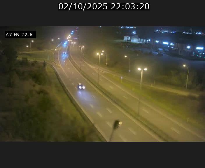 Caméra trafic Luxembourg - A7, Colmar-berg direction Mersch