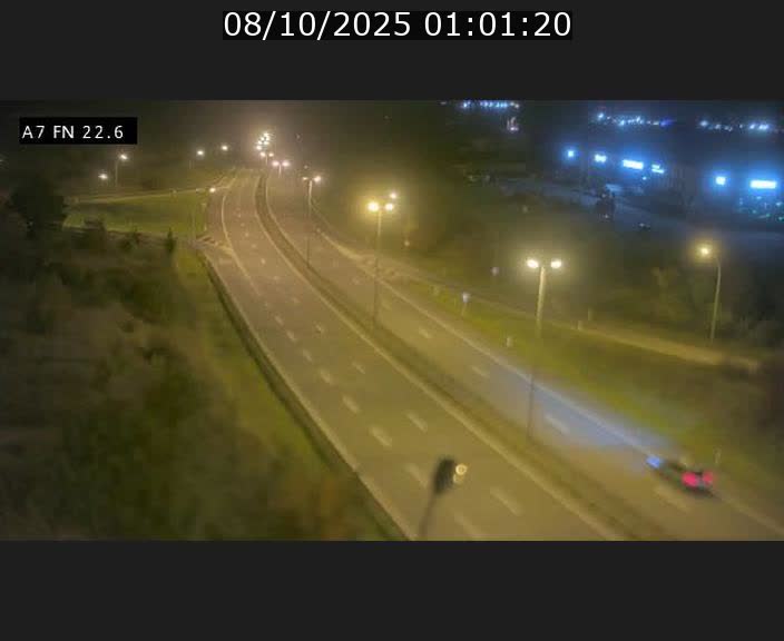 Caméra trafic Luxembourg - A7, Colmar-berg direction Mersch