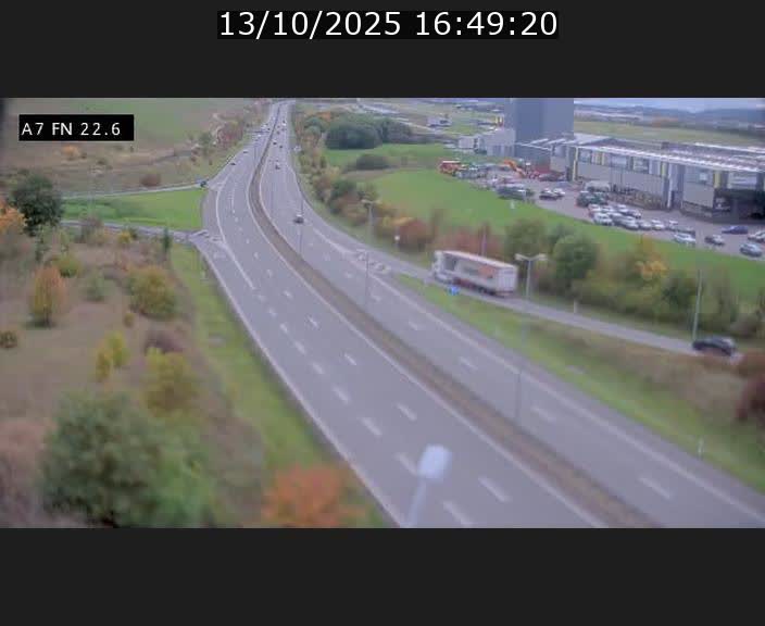Caméra trafic Luxembourg - A7, Colmar-berg direction Mersch