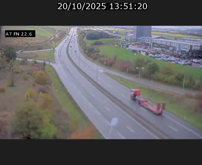 Caméra trafic Luxembourg - A7, Colmar-berg direction Mersch