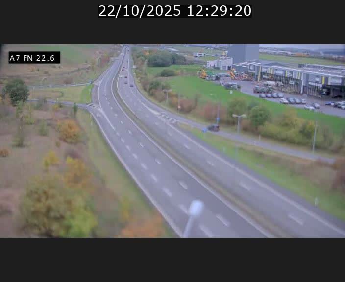 Caméra trafic Luxembourg - A7, Colmar-berg direction Mersch