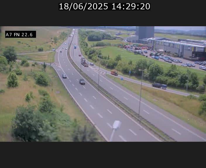 <h2>Caméra trafic Luxembourg - A7, Colmar-berg direction Mersch</h2>