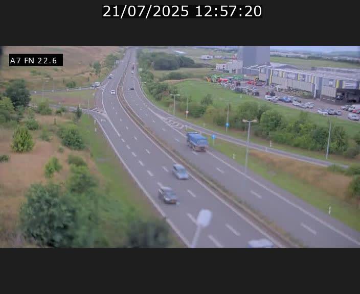 <h2>Caméra trafic Luxembourg - A7, Colmar-berg direction Mersch</h2>