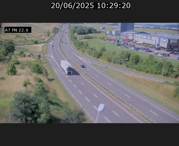 <h2>Caméra trafic Luxembourg - A7, Colmar-berg direction Mersch</h2>