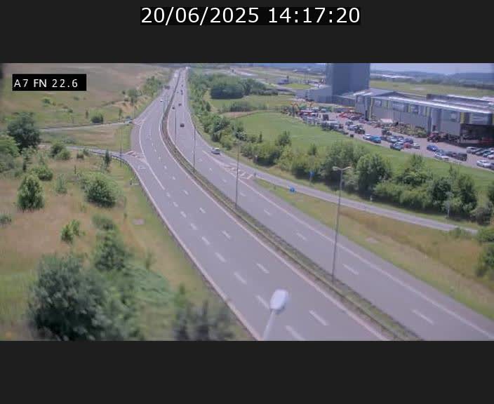 <h2>Caméra trafic Luxembourg - A7, Colmar-berg direction Mersch</h2>