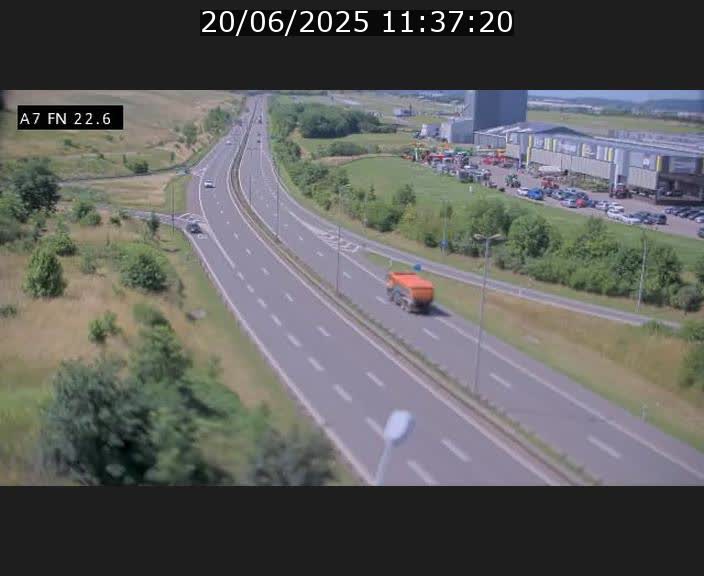 <h2>Caméra trafic Luxembourg - A7, Colmar-berg direction Mersch</h2>