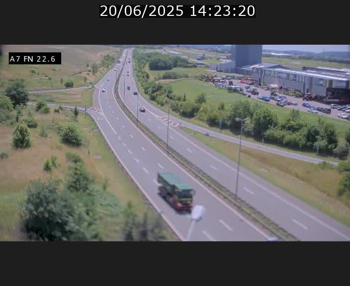<h2>Caméra trafic Luxembourg - A7, Colmar-berg direction Mersch</h2>