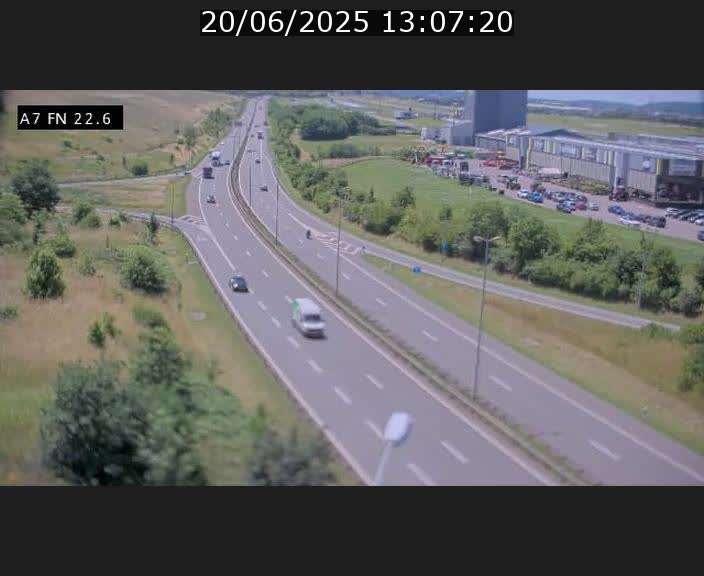 <h2>Caméra trafic Luxembourg - A7, Colmar-berg direction Mersch</h2>