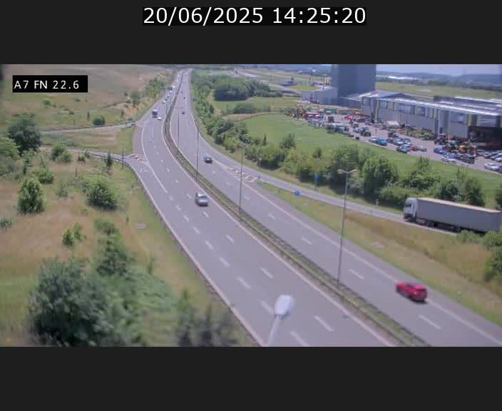 <h2>Caméra trafic Luxembourg - A7, Colmar-berg direction Mersch</h2>