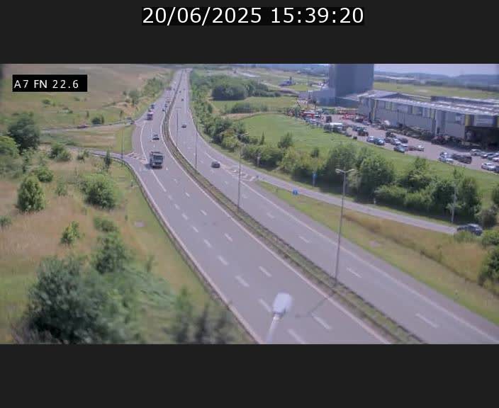 <h2>Caméra trafic Luxembourg - A7, Colmar-berg direction Mersch</h2>