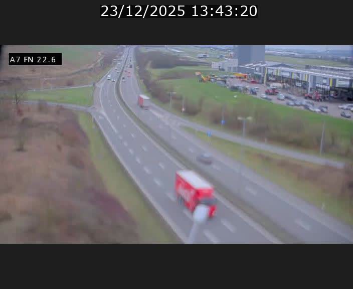 Caméra trafic Luxembourg - A7, Colmar-berg direction Mersch