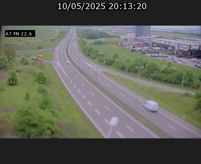 Caméra trafic Luxembourg - A7, Colmar-berg direction Mersch