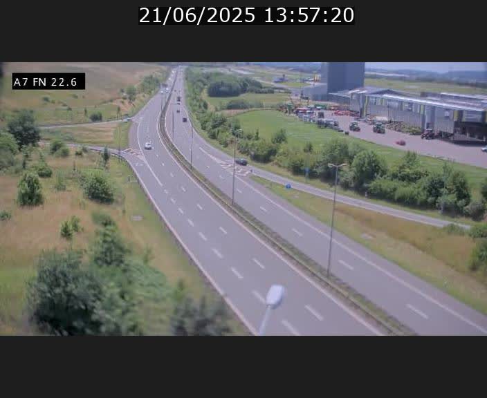<h2>Caméra trafic Luxembourg - A7, Colmar-berg direction Mersch</h2>