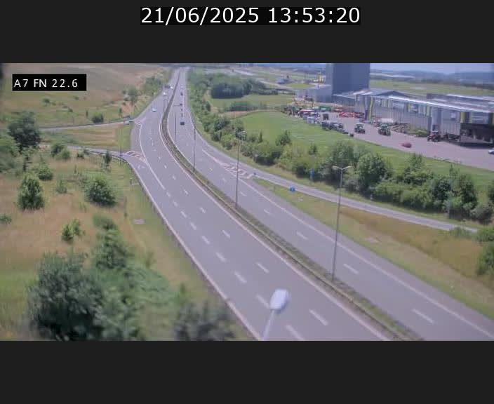 <h2>Caméra trafic Luxembourg - A7, Colmar-berg direction Mersch</h2>