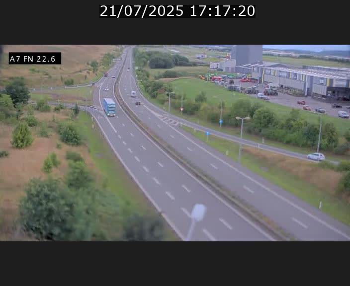 <h2>Caméra trafic Luxembourg - A7, Colmar-berg direction Mersch</h2>