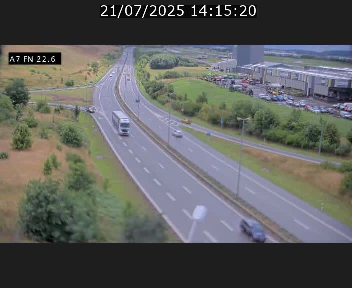 <h2>Caméra trafic Luxembourg - A7, Colmar-berg direction Mersch</h2>