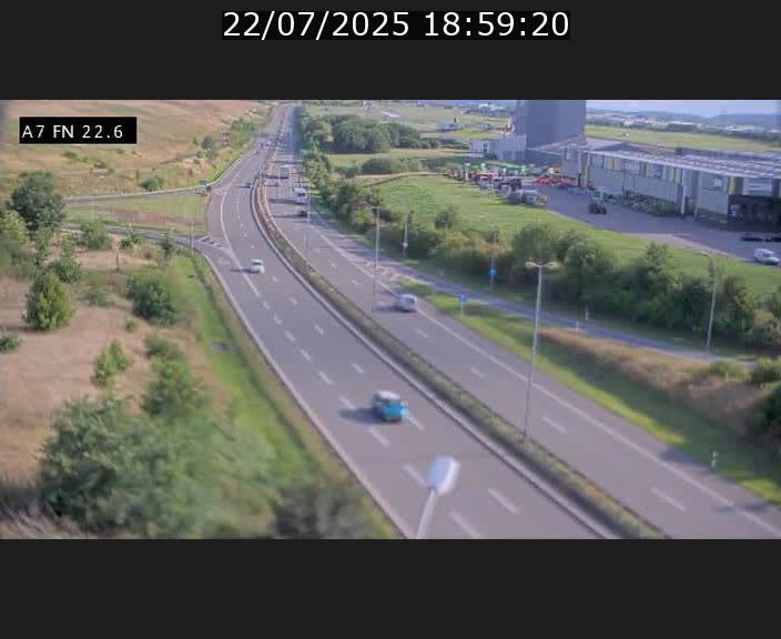<h2>Caméra trafic Luxembourg - A7, Colmar-berg direction Mersch</h2>