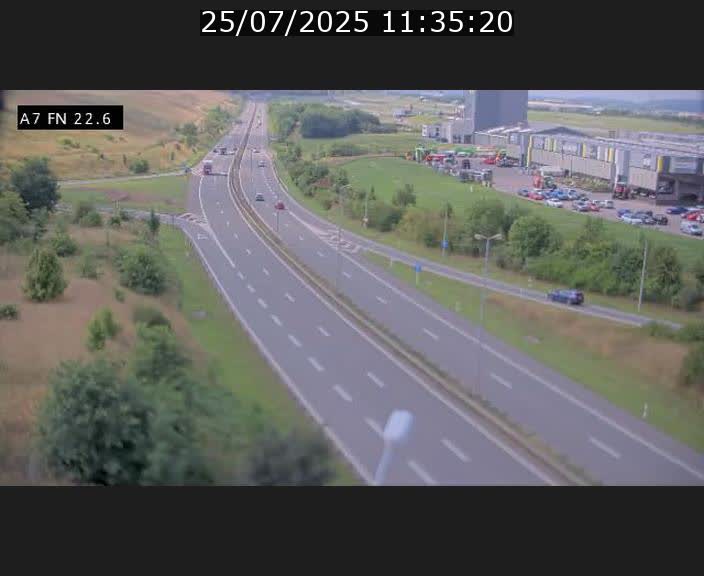 <h2>Caméra trafic Luxembourg - A7, Colmar-berg direction Mersch</h2>