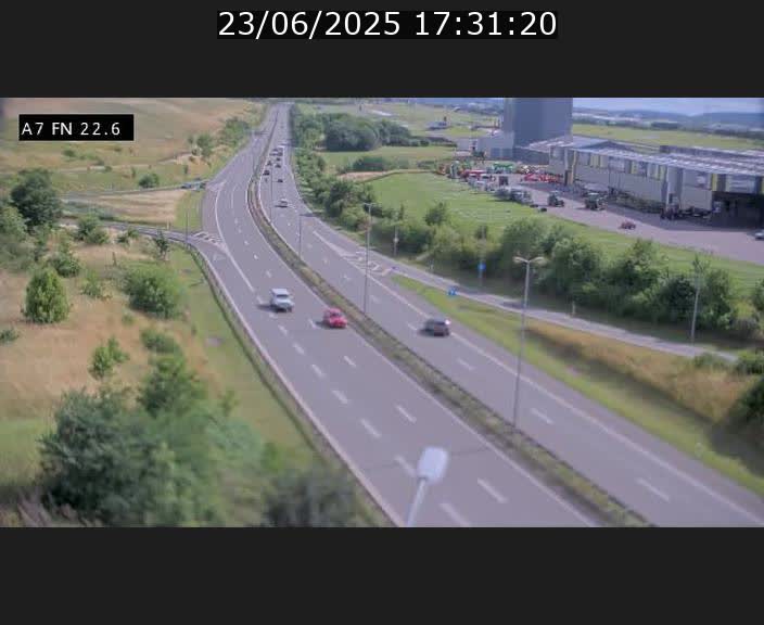 <h2>Caméra trafic Luxembourg - A7, Colmar-berg direction Mersch</h2>