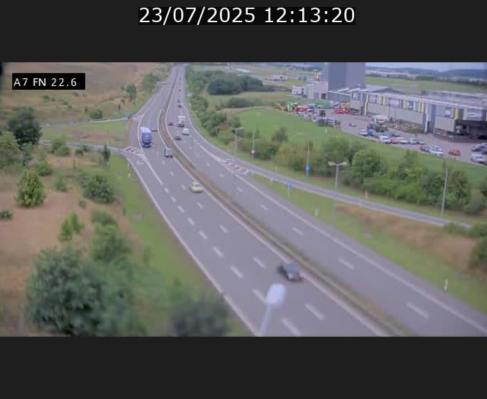 <h2>Caméra trafic Luxembourg - A7, Colmar-berg direction Mersch</h2>
